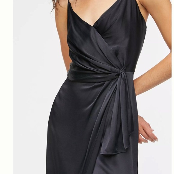 Anthropologie Giverny Midi Slip Dress Emerald Green SZ‎ 0 Wedding Guest - Picture 3 of 11